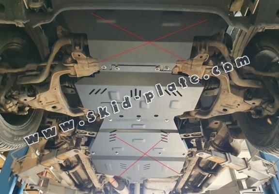 Steel skid plate for Renault Alaskan